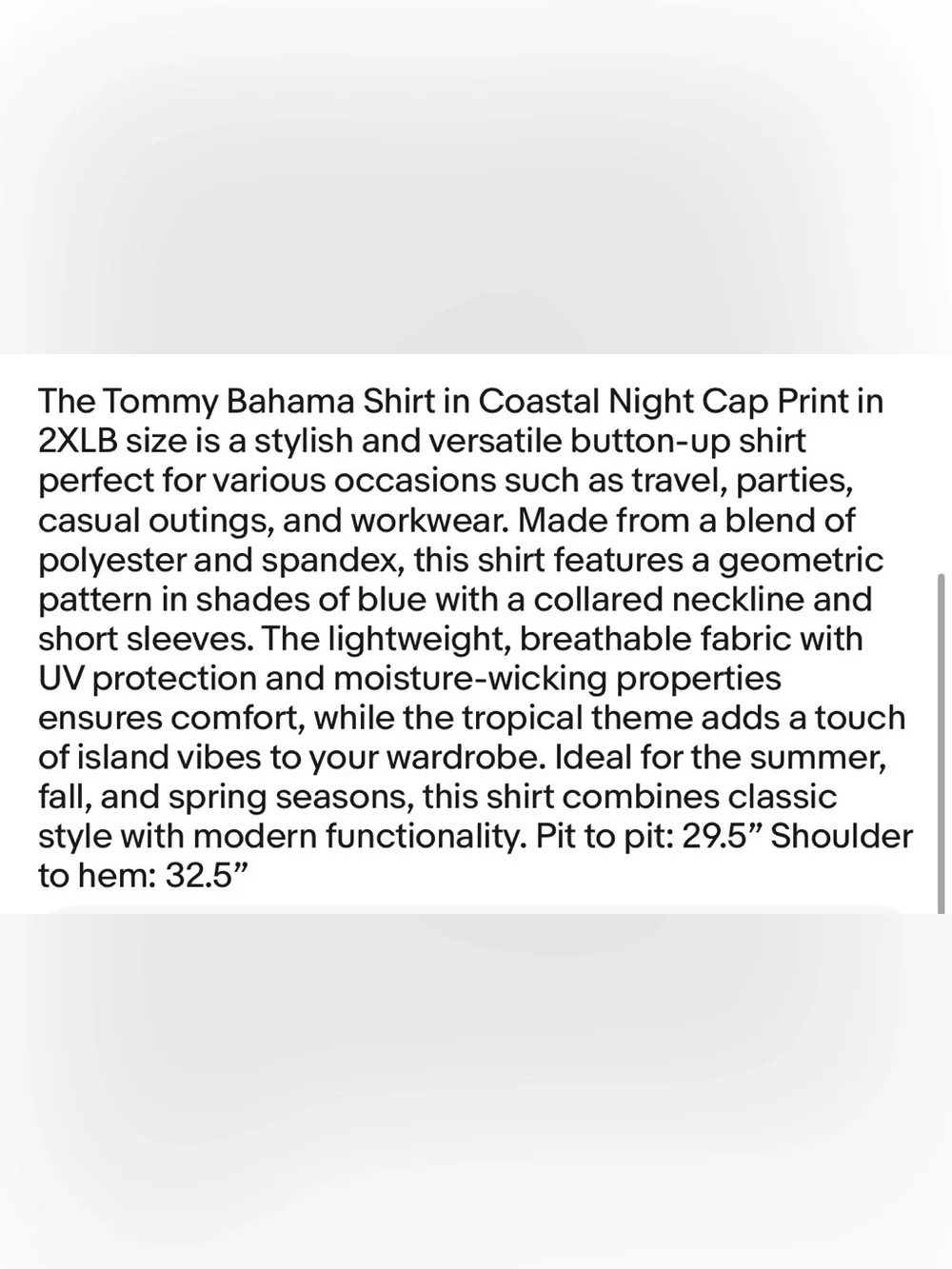 Tommy Bahama men tommy